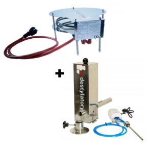 Zestaw Generator Dymu DB-V2.0 + Grzałka z deflektorem 3500W